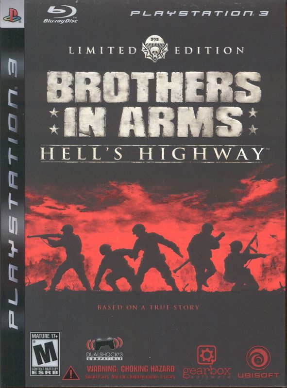 Brothers in Arms: Hell's Highway box art for Playstation 3